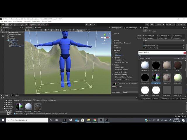 Unity's Mesh Components Tutorial (Skinned Mesh Renderer, Mesh Filter, and Mesh Renderer.