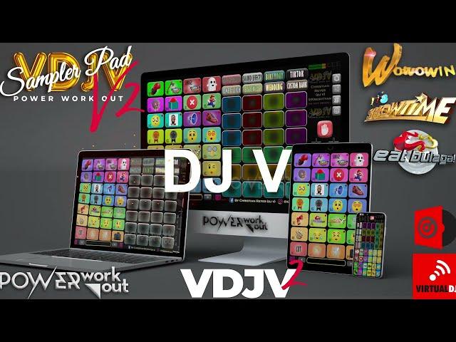 6. How to add or edit sampler in VDJV Sampler Pad