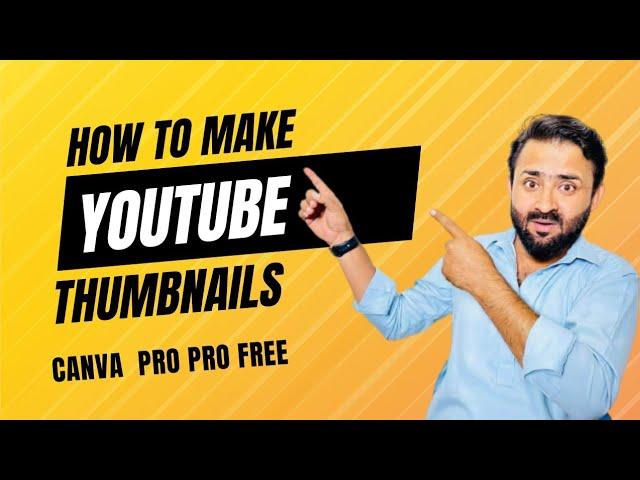 How To Make YouTube Thumbnail in Canva On Mobile - Canva Thumbnail Tutorial Mobile