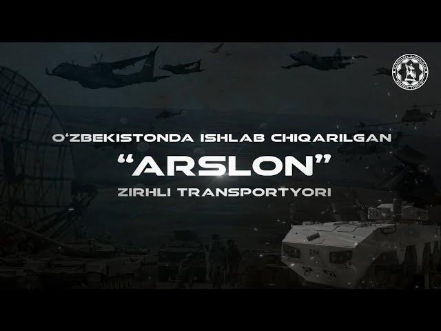 "Arslon" zirhli transportyori qo‘shinlar sinoviga olindi