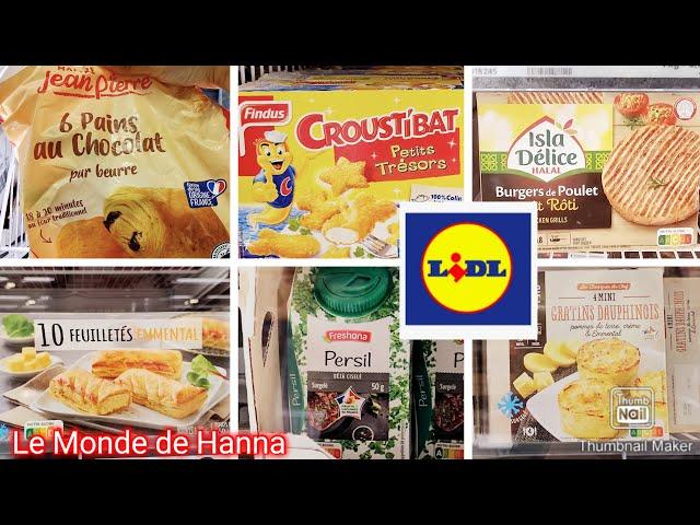 LIDL FRANCE ARRIVAGE 24-09 BON PLAN COURSES - SURGELÉS