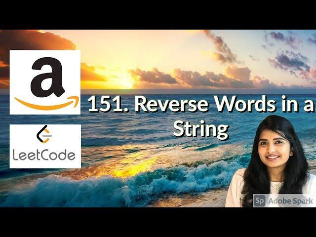 Leetcode 151.  Reverse Words in a String