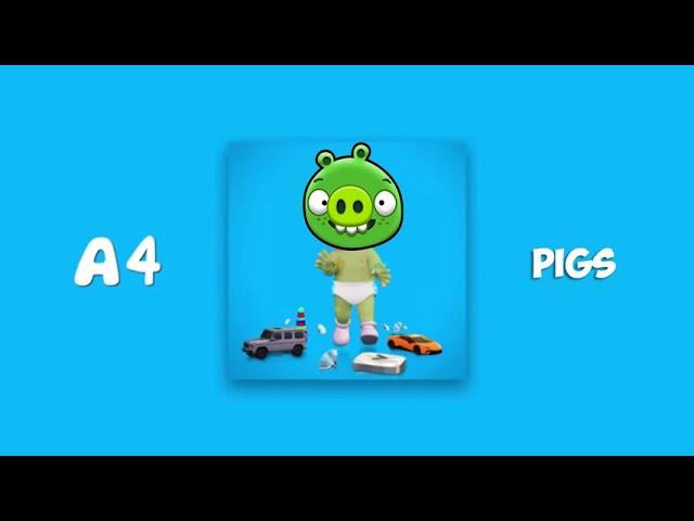 A4 - KIDS x Bad Piggies (Мэшап)