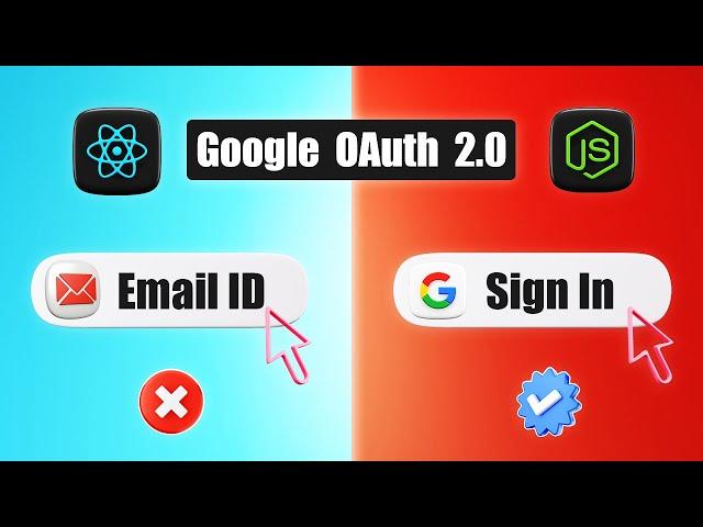 Login With Google Using React & Node  - MERN Auth 2.0