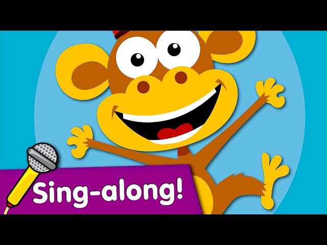 Five Little Monkeys Karaoke! | Kids Songs | Super Simple Songs