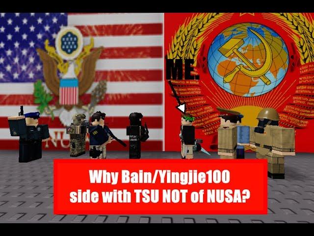 Why I, Yingjie100 is against NUSA and side with Vikinglaw's TSU?