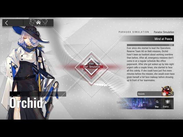 Arknights Paradox Simulation Orchid Guide