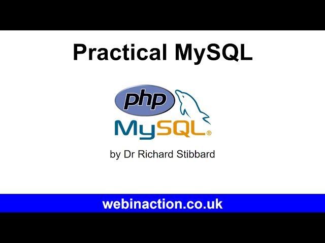 Practical MySQL 01-17 Alter table structure: Change datatype