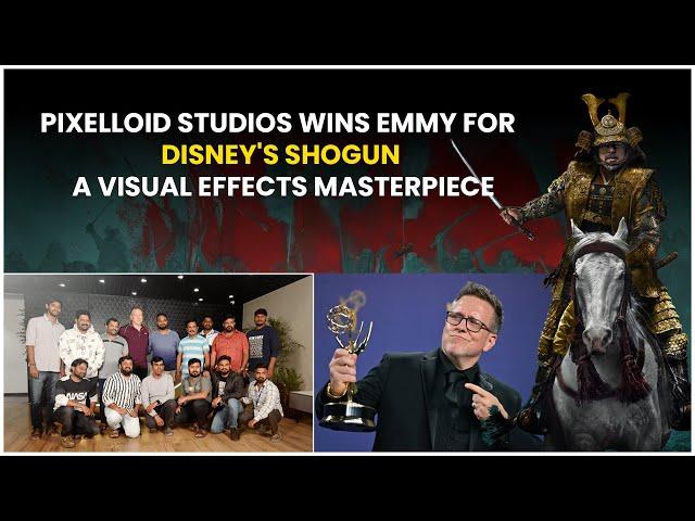 Pixelloid Studios Celebrates Emmy Win for Disney Shogun Movie | Outstanding VFX Achievement