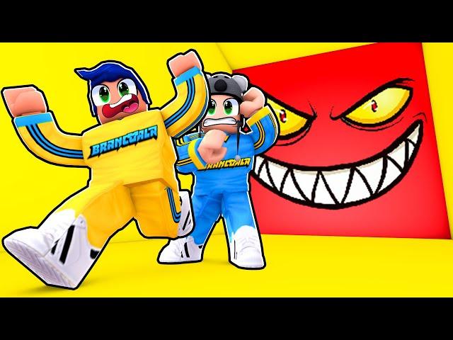 CUIDADO COM O MURO ESMAGADOR NO ROBLOX SPEEDING WALL - Brancoala Games