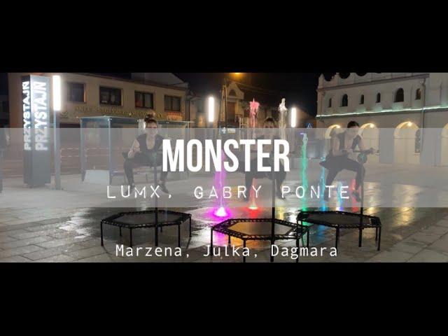 LUMX, Gabry Ponte - Monster | Jumping | Fitness na trampolinach | Polish Jumping Girls