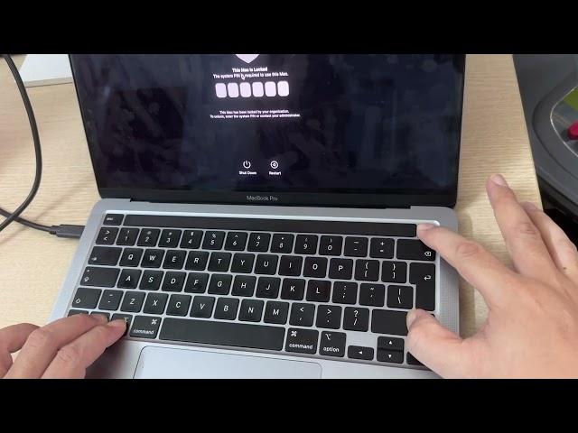 unlock MDM lock passcode 6 digit by apple configurator macbook intel - M1 - M2 skipmdm.com