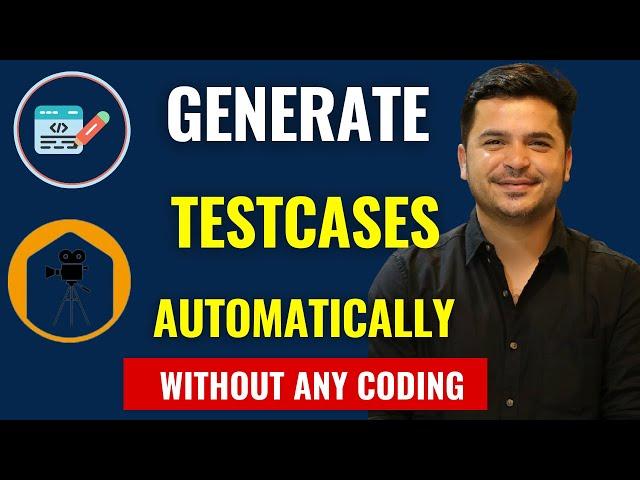 How To Generate Manual Test Cases Automatically With Screenshot | Testcase Studio