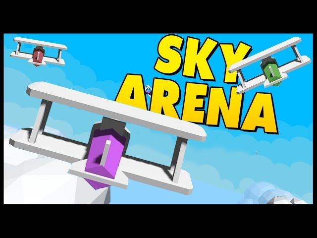 SkyArena.io - Plane Falls To Ground After Man Goes On Rampage! [Let's Play Skyarena.io Gameplay]