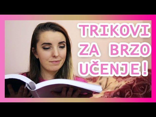 Trikovi za školu - Kako brzo naučiti nešto - 8 trikova za brzo učenje