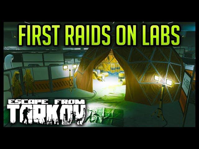 My First Raids on Terragroup Labs - Escape from Tarkov [0.11]