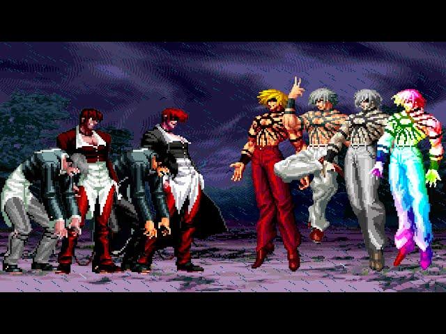 [KOF Mugen] Iori Yagami Team vs Orochi Team