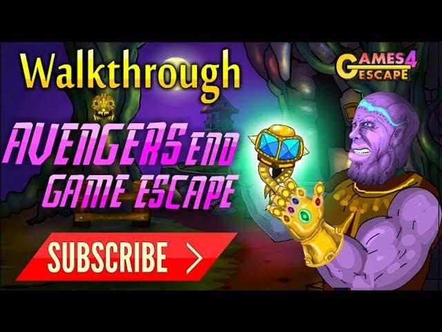 Avengers End Game Escape Walkthrough[Games4Escape]