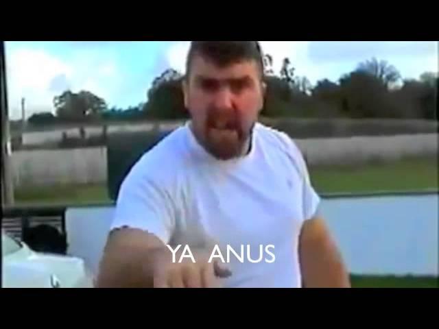 Irish traveller's reply to a call for a fight [subtitled]