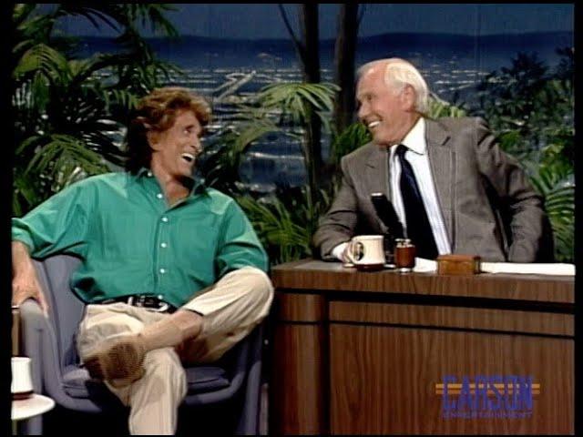 Michael Landon’s final appearance on The Tonight Show Starring Johnny Carson - pt.1