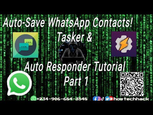 Auto-Save WhatsApp Contacts Made Easy | Part 1: Step-by-Step Setup