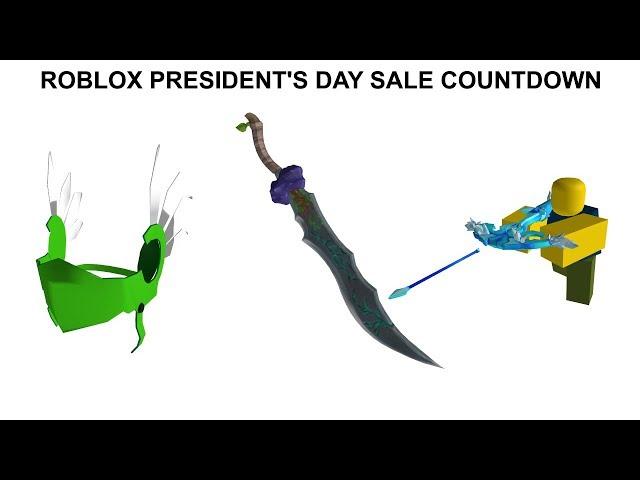 ROBLOX PRESIDENT'S DAY SALE (COUNTDOWN)