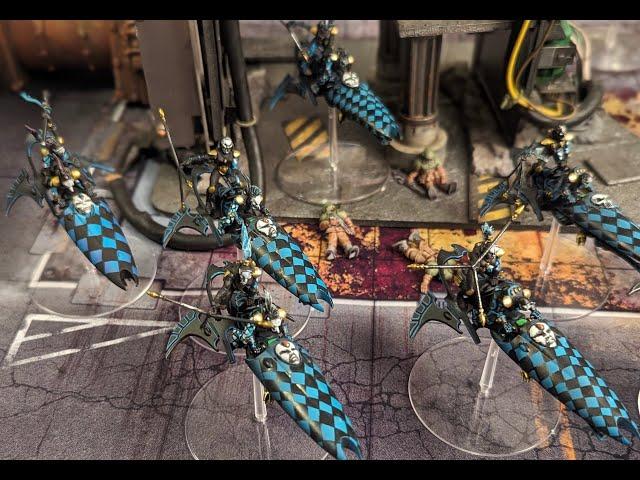 UNIT FOCUS: Harlequin Skyweavers in 10th Ed 40k