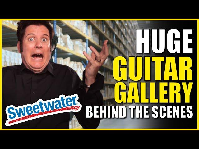 Sweetwater’s GIANT Guitar Gallery: Behind The Scenes Tour