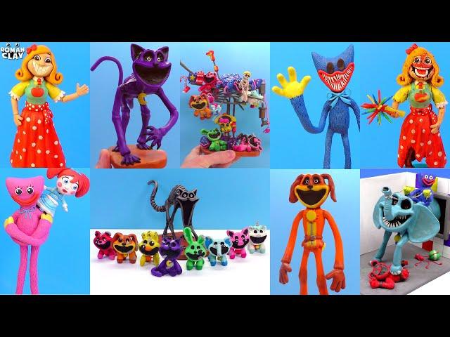 All Monsters Poppy Playtime 3 with Clay  Roman Clay