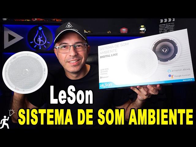 SISTEMA DE SOM AMBIENTE ARANDELA DIGITAL LINX LE SON 140W BLUETOOTH