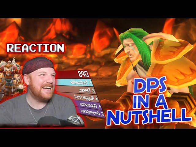 Krimson KB Reacts!: DPS in a Nutshell - Captain Grim