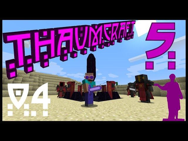 Minecraft [Thaumcraft 5] #04 - Багровый Культ!