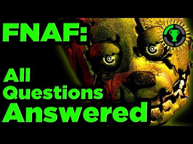 Game Theory: FNAF Mysteries SOLVED pt. 1