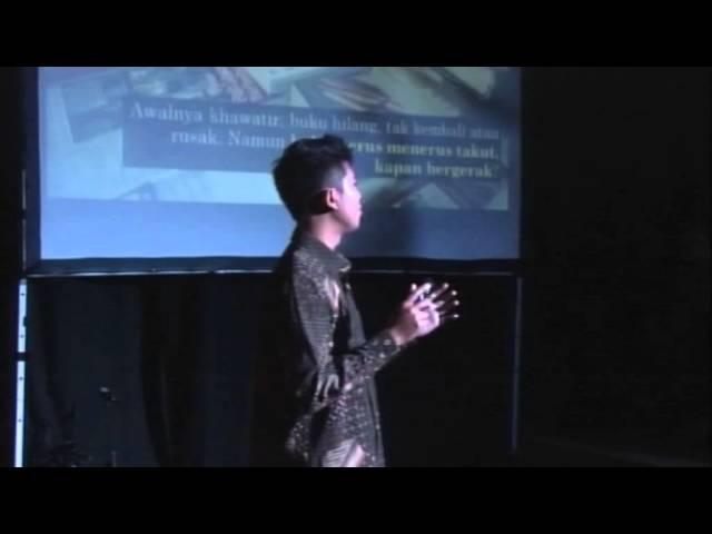 Pojok Baca: Aku Membaca, Aku Merdeka! | Lutfi Zanwar Kurniawan | TEDxUII