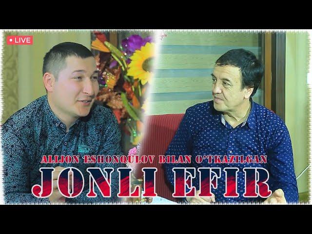 ALIJON ESHONQULOV bilan bo'lib o'tgan JONLI EFIR va JONLI MULOQOT (Savollarga javoblar to'liq)