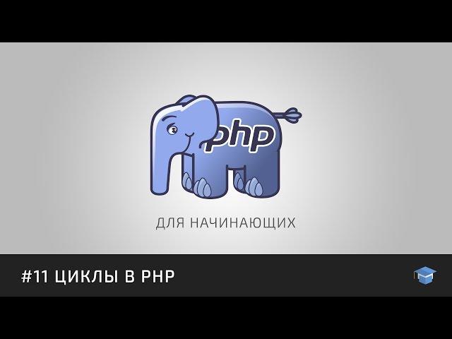 PHP для начинающих | #11 Циклы в PHP