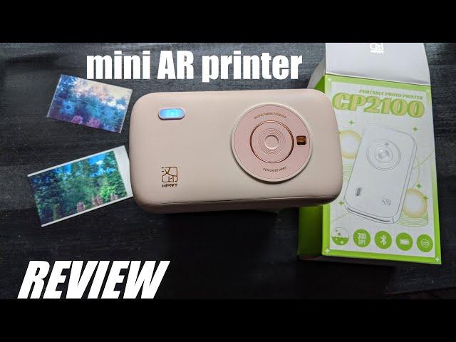 REVIEW: HPRT Portable Mini Photo Printer for Phones - Thermal Dye Sublimation vs. Zink? (CP2100)