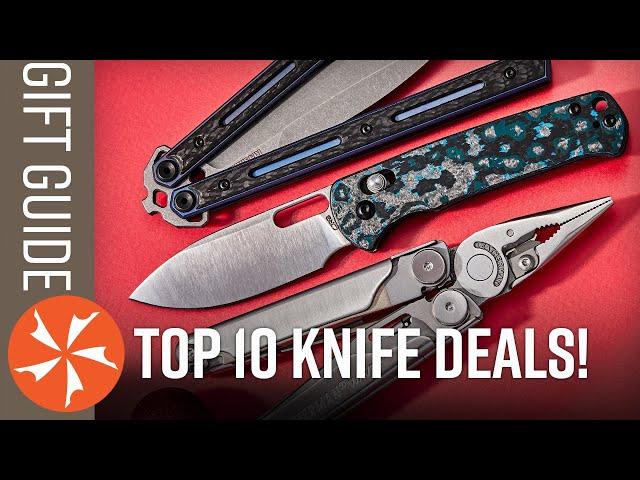 Top 10 Knife Deals Happening Now | 2024 Holiday Gift Guide