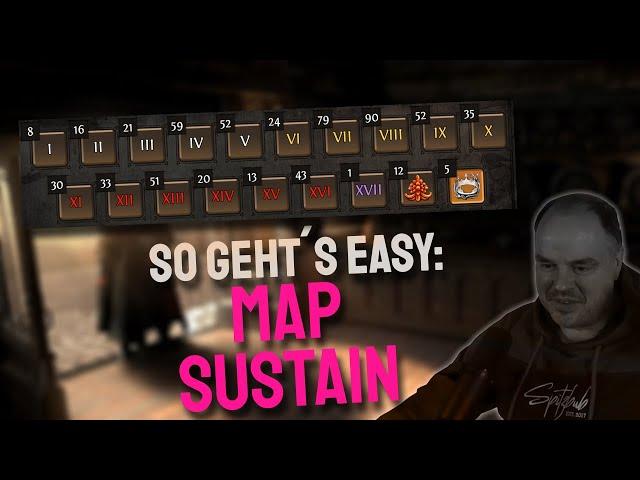 Path of Exile |  Map sustain | So gehen Dir NIE die Maps aus!