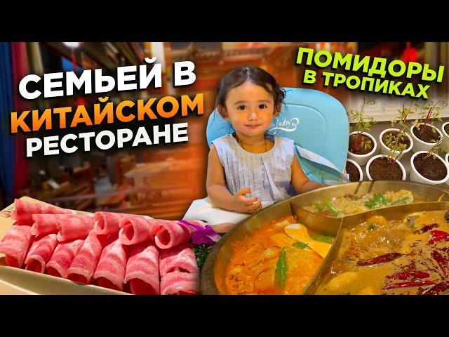 СУББОТА ПНОМПЕНЬ СЕМЬЕЙ В  КИТАЙСКИЙ РЕСТОРАН HOT POT SATURDAY PHNOM PENH CHINESE RESTAURANT HOT POT