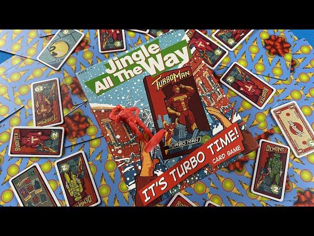 It’s Turbo Time - Card Game - Review & How to Play, Christmas Games