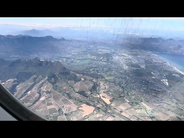 Johannesburg takeoff on a clear day Singapore Airlines Views November 2024