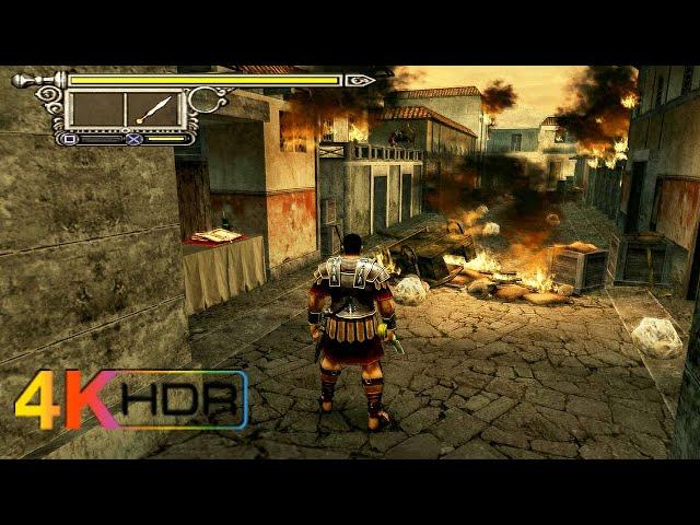 Shadow of Rome - 4K PS2 GAMEPLAY WALKTHROUGH  FULL GAME 4K 60FPS