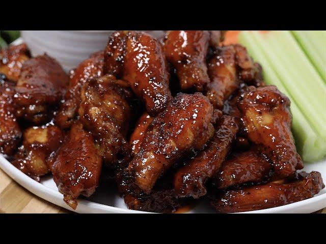 Easy Honey BBQ Chicken Wings Recipe | How To Make The Best BBQ Wings