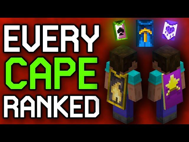 Ranking EVERY Cape in Minecraft