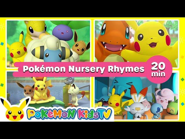 Pokémon Nursery Rhymes Collection  Nursery Rhyme | Kids Song | Pokémon Kids TV