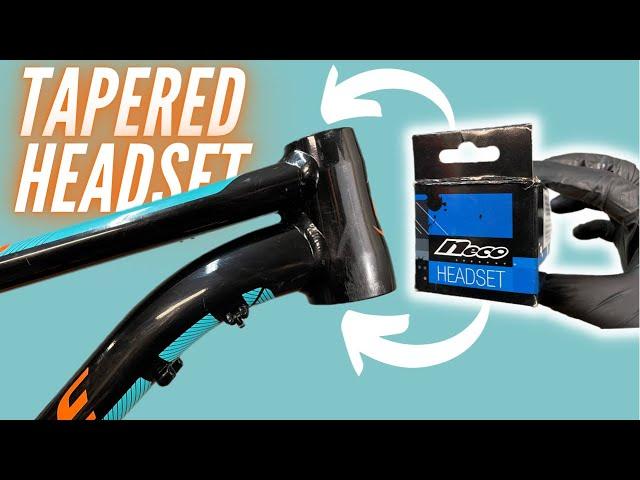 HOW TO REPLACE TAPERED SEMI-INTEGRATED HEADSET IN YOUR MTB BIKE | #TAPERED #MTB #HEADSET