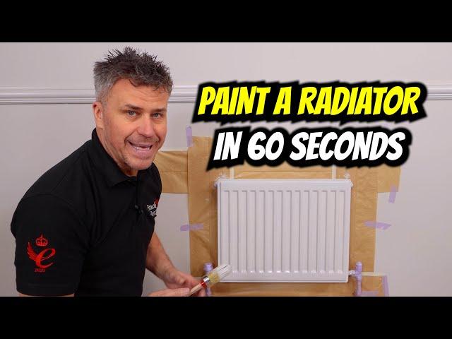 Redecorate your radiator like a pro! | Paint Like A Pro | 60 Second DIY