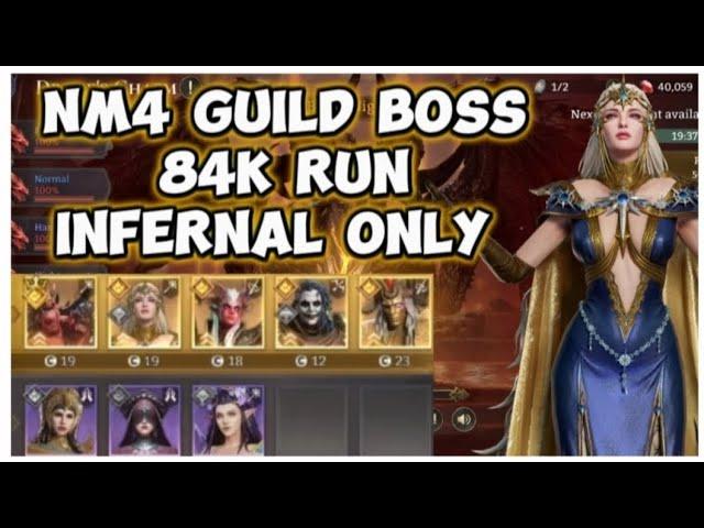 INFERNAL is COOKING | NM4 Guild Boss | Max Chest | Watcher of Realms.