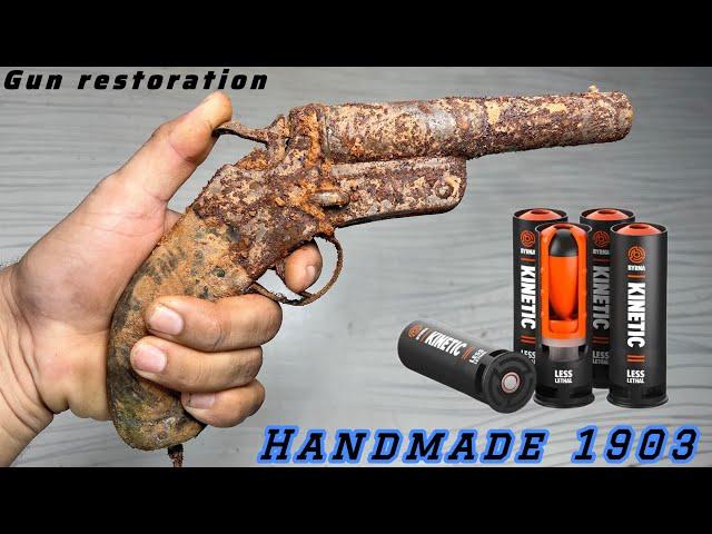 Gun restoration Old gun restoration Handmade 1903 most antique Handmade [12 gauge] gun restoration